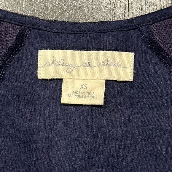 Staring at Stars Blue and Gold Silhouette Bodycon Mini Dress - XS - Picture 6 of 8